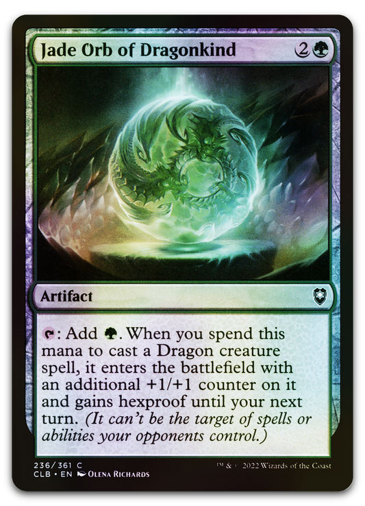 Jade Orb of Dragonkind (Commander Legends: Battle for Baldur's Gate)