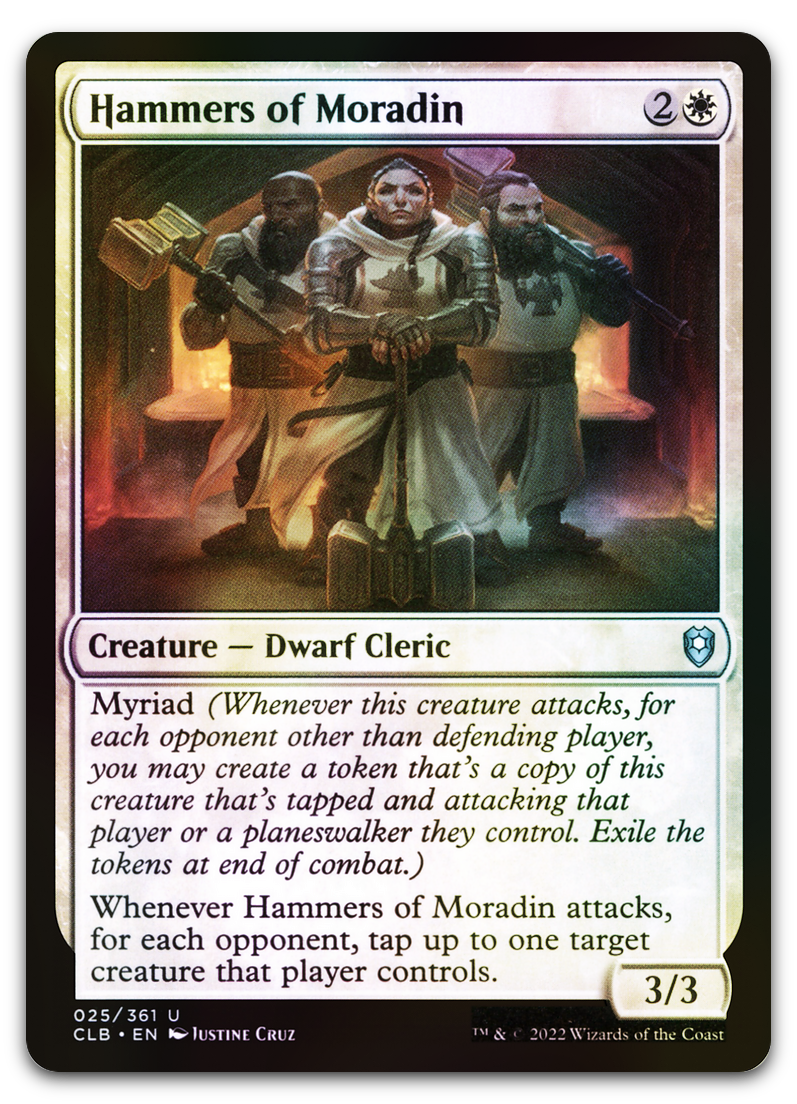 Hammers of Moradin (Commander Legends: Battle for Baldur's Gate)
