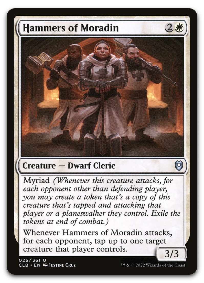 Hammers of Moradin (Commander Legends: Battle for Baldur's Gate)