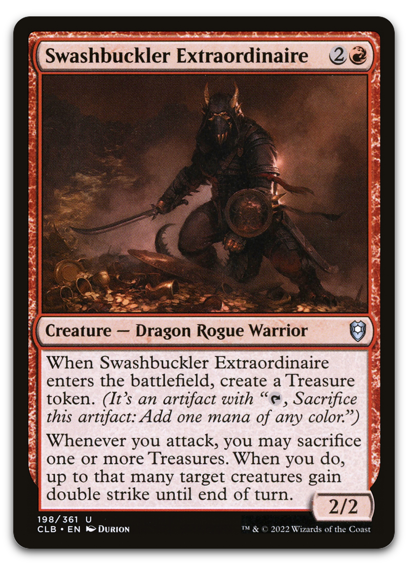 Swashbuckler Extraordinaire (Commander Legends: Battle for Baldur's Gate)