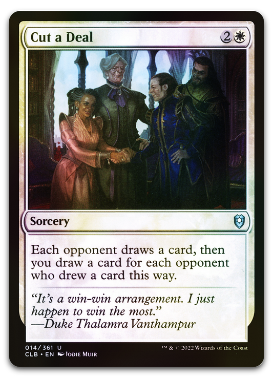 Cut a Deal (Commander Legends: Battle for Baldur's Gate)