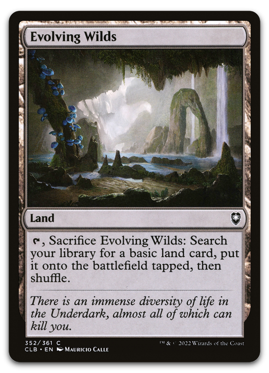 Evolving Wilds (Commander Legends: Battle for Baldur's Gate)