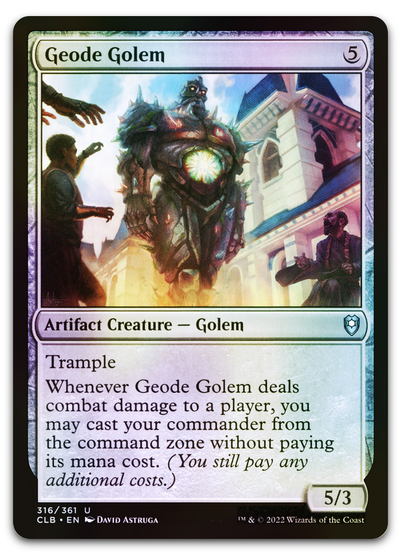 Geode Golem (Commander Legends: Battle for Baldur's Gate)