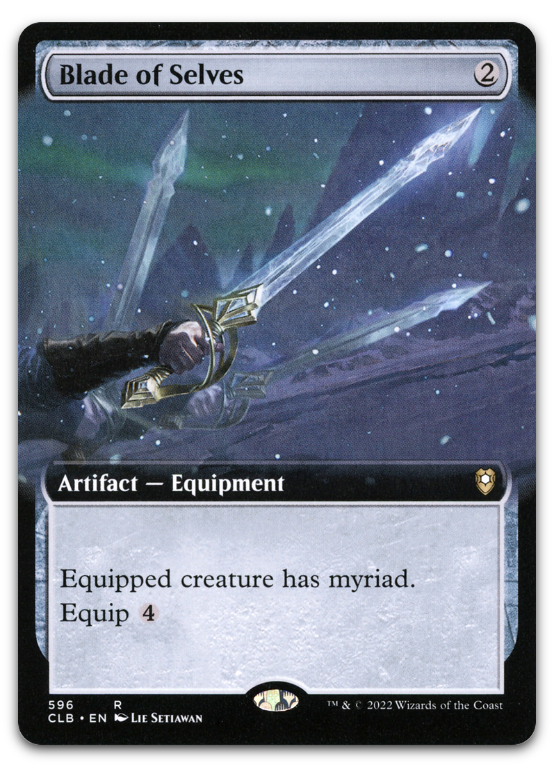 Blade of Selves (Extended Art) (Commander Legends: Battle for Baldur's Gate)