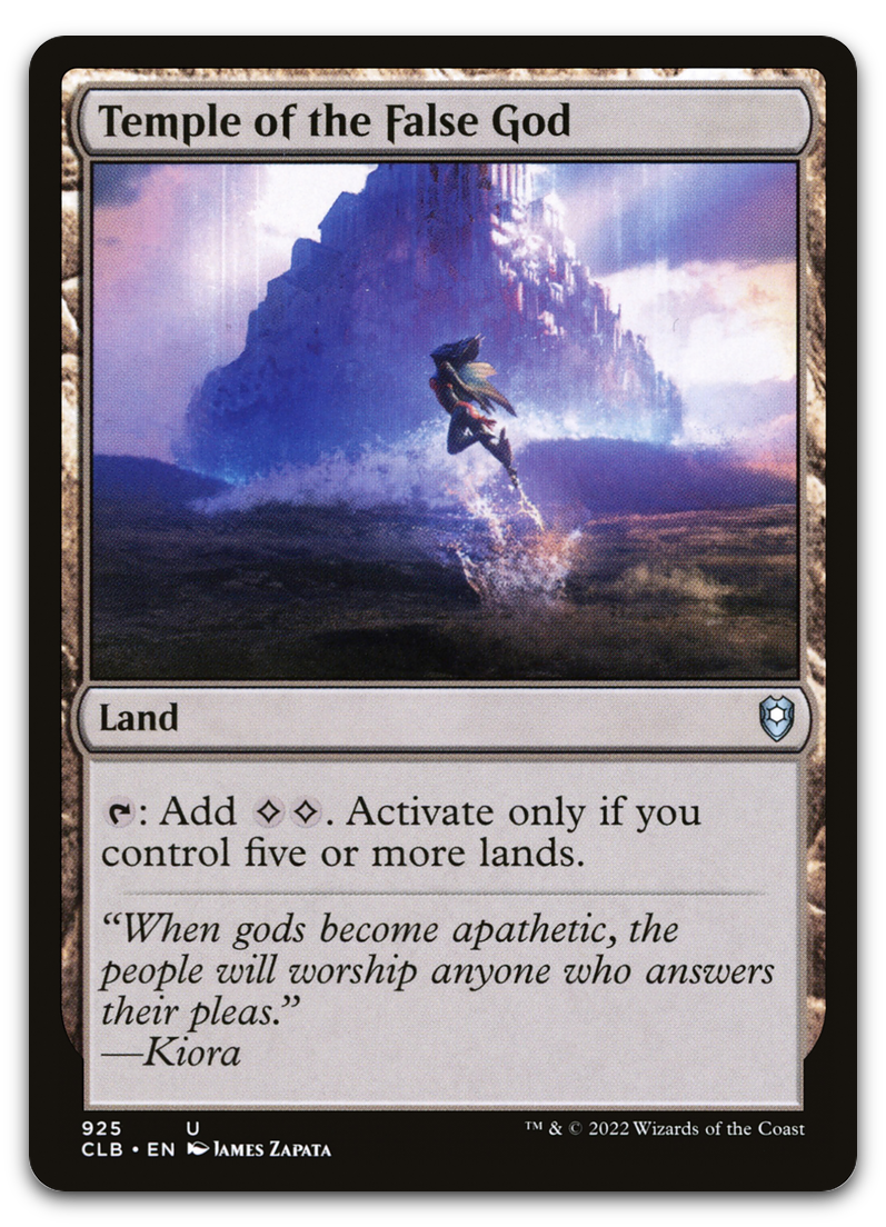 Temple of the False God (Commander Legends: Battle for Baldur's Gate)