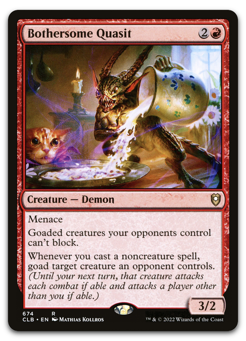 Bothersome Quasit (Commander Legends: Battle for Baldur's Gate)