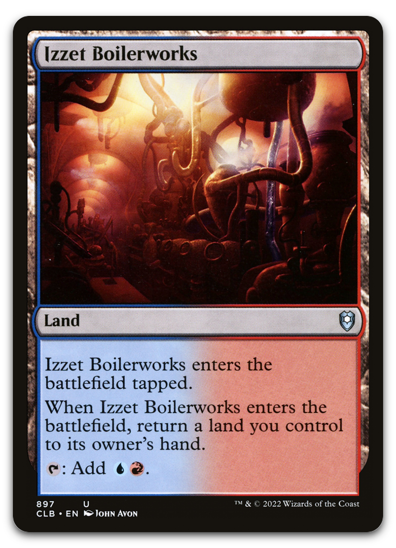 Izzet Boilerworks (Commander Legends: Battle for Baldur's Gate)