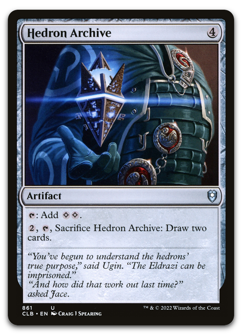 Hedron Archive (Commander Legends: Battle for Baldur's Gate)