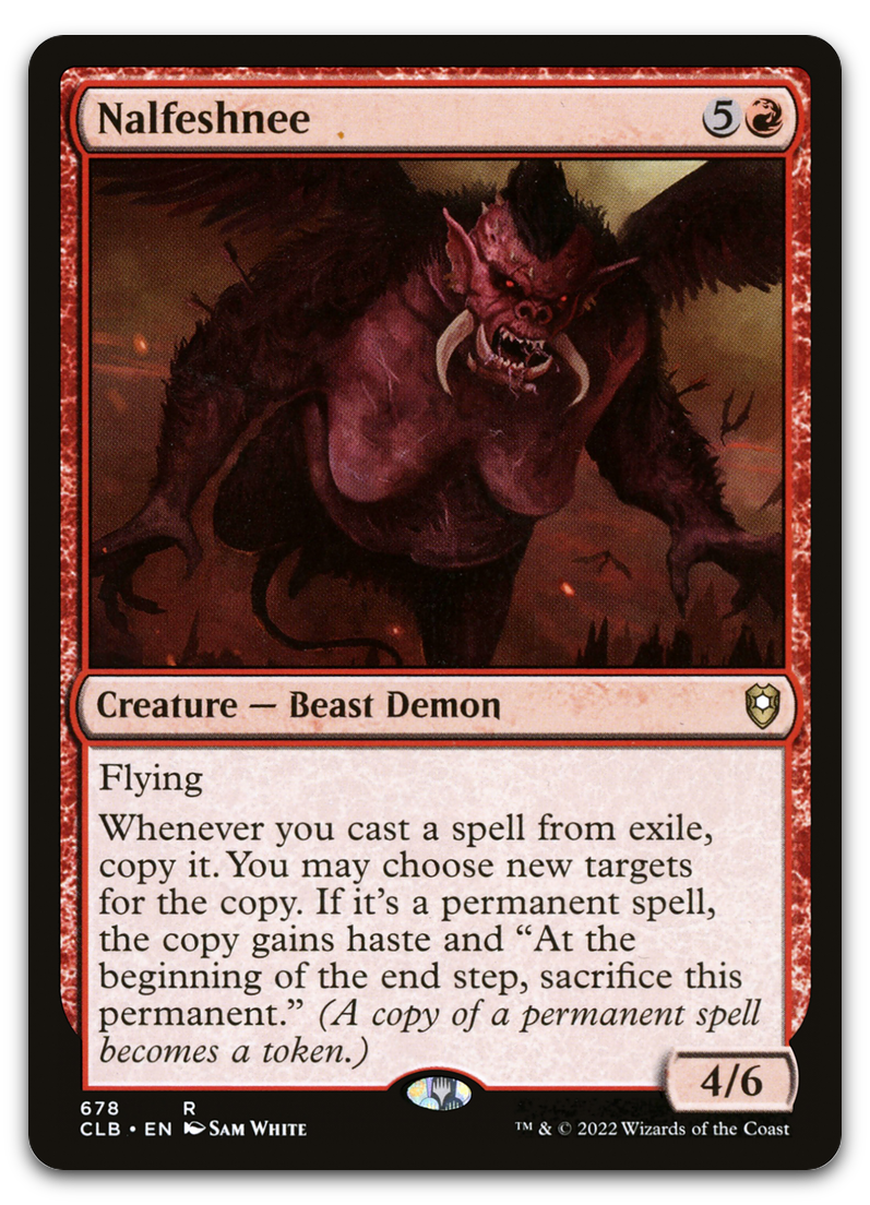 Nalfeshnee (Commander Legends: Battle for Baldur's Gate)