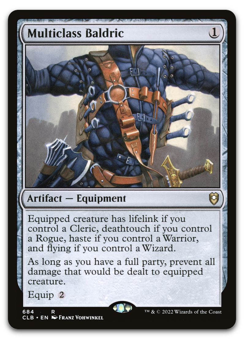 Multiclass Baldric (Commander Legends: Battle for Baldur's Gate)