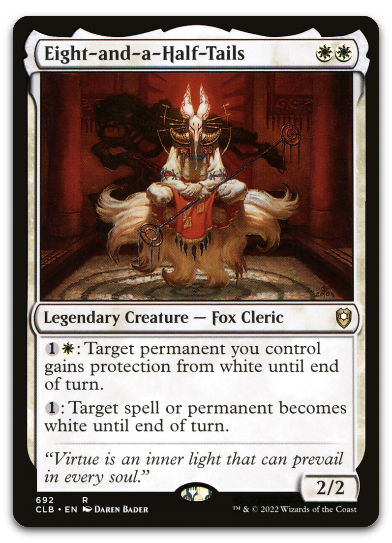 Eight-and-a-Half-Tails (Commander Legends: Battle for Baldur's Gate)