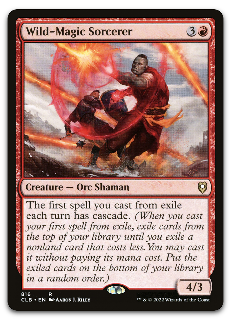 Wild-Magic Sorcerer (Commander Legends: Battle for Baldur's Gate)