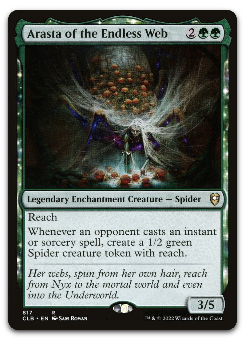Arasta of the Endless Web (Commander Legends: Battle for Baldur's Gate)