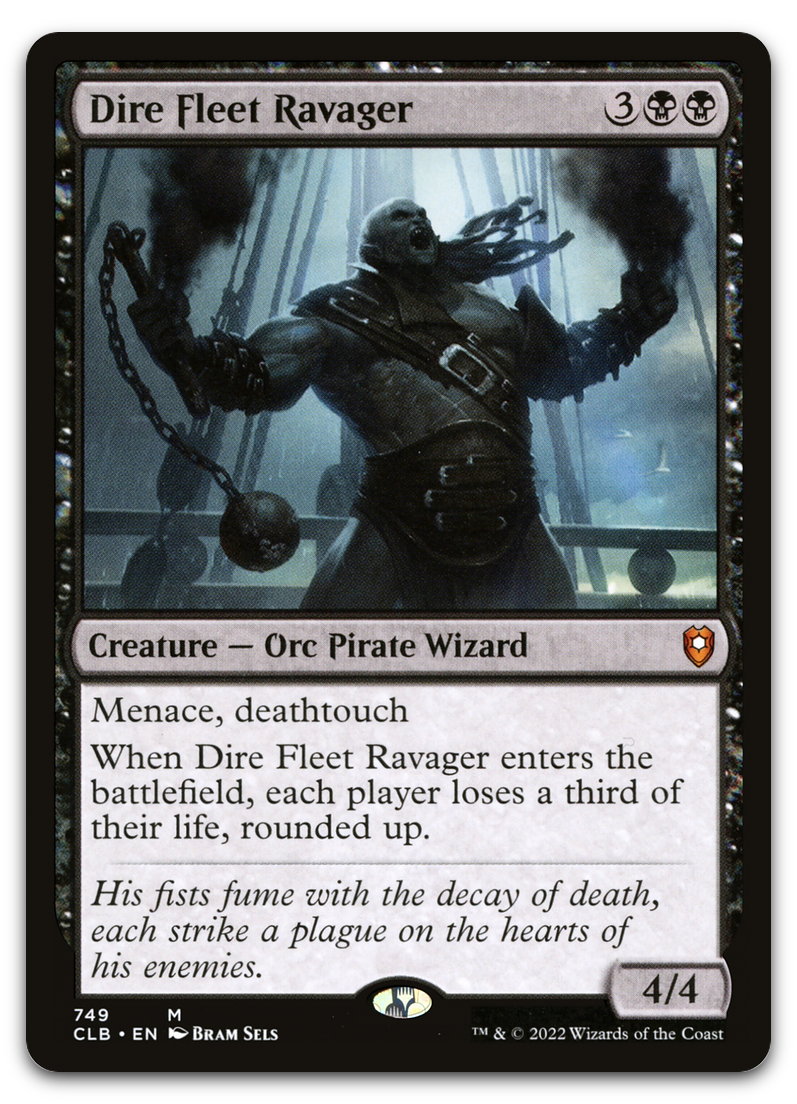 Dire Fleet Ravager (Commander Legends: Battle for Baldur's Gate)