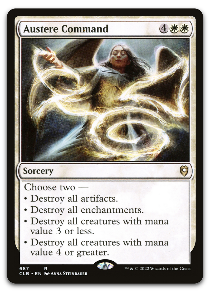 Austere Command (Commander Legends: Battle for Baldur's Gate)