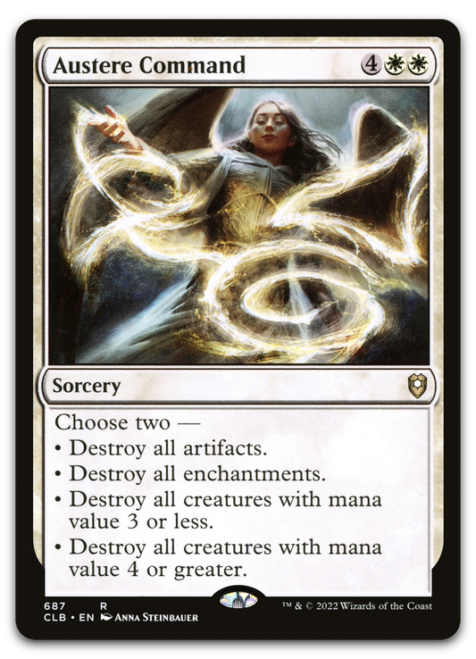 Austere Command (Commander Legends: Battle for Baldur's Gate)