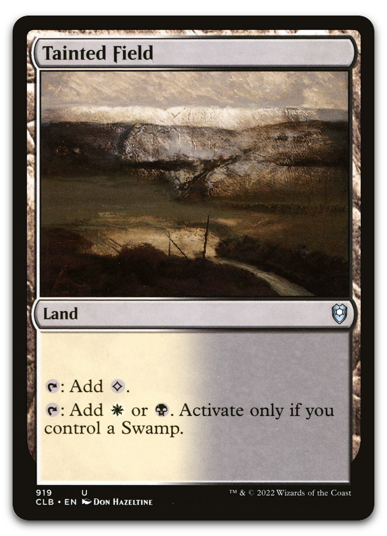 Tainted Field (Commander Legends: Battle for Baldur's Gate)