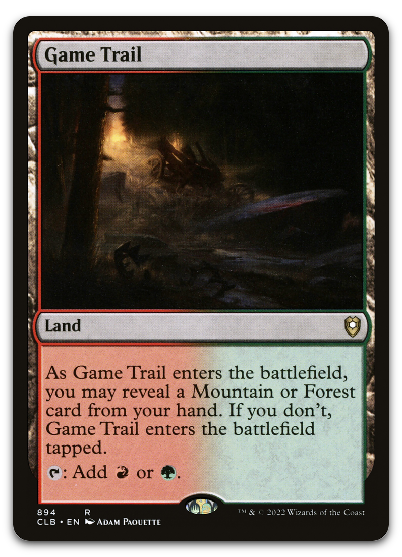 Game Trail (Commander Legends: Battle for Baldur's Gate)