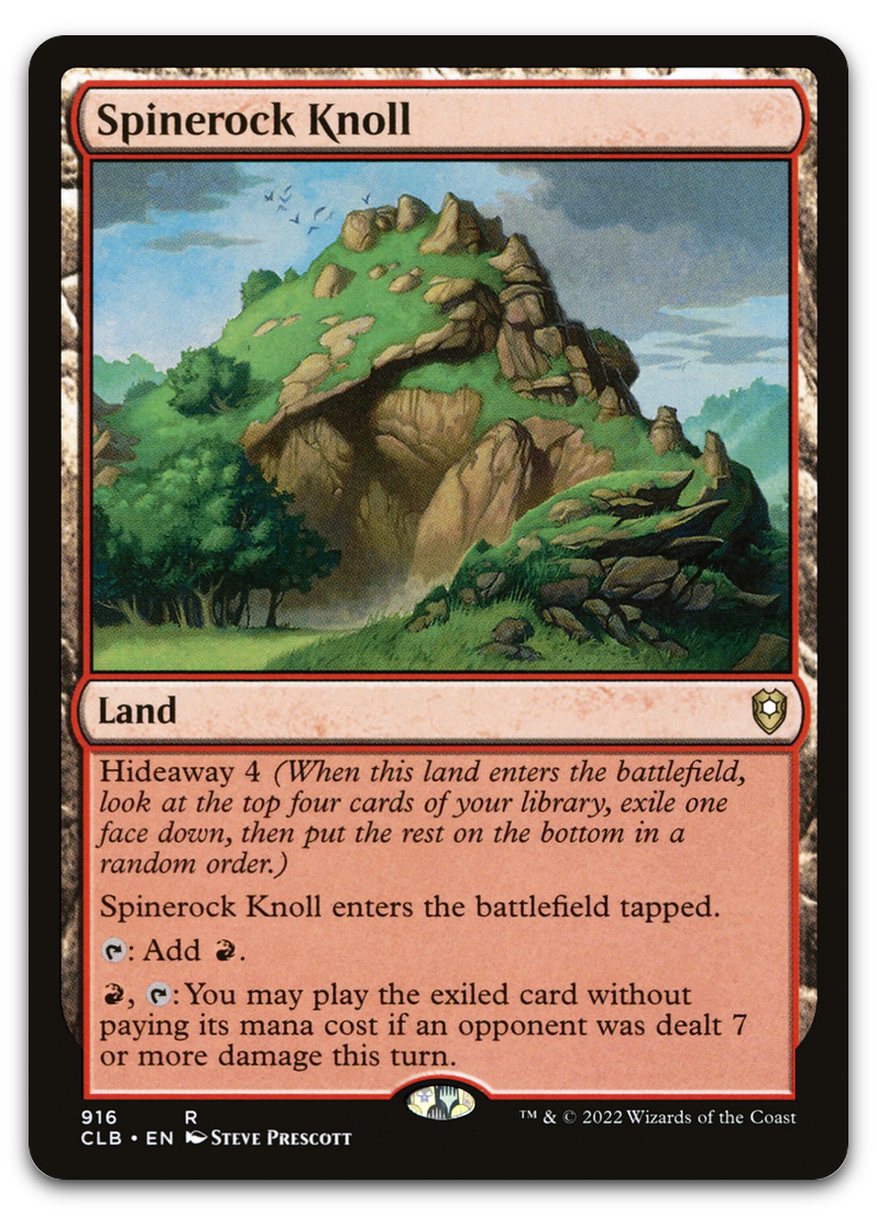 Spinerock Knoll (Commander Legends: Battle for Baldur's Gate)