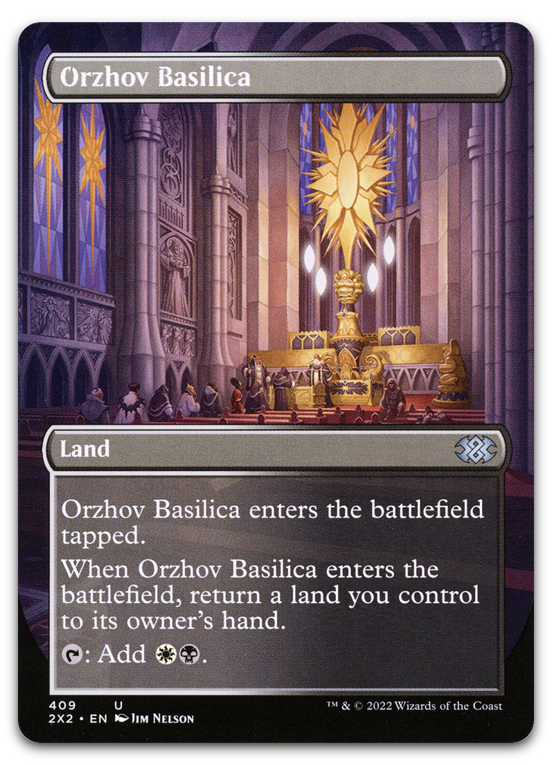 Orzhov Basilica (Borderless) (Double Masters 2022)