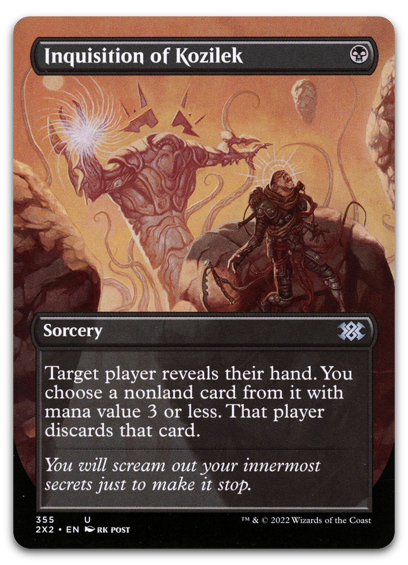 Inquisition of Kozilek (Borderless) (Double Masters 2022)