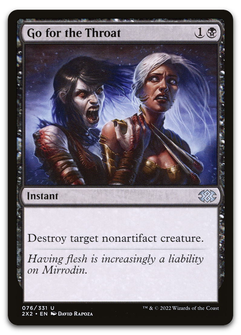 Go for the Throat (Double Masters 2022)