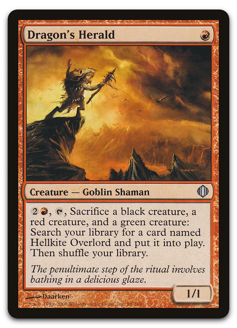 Dragon's Herald (Shards of Alara)