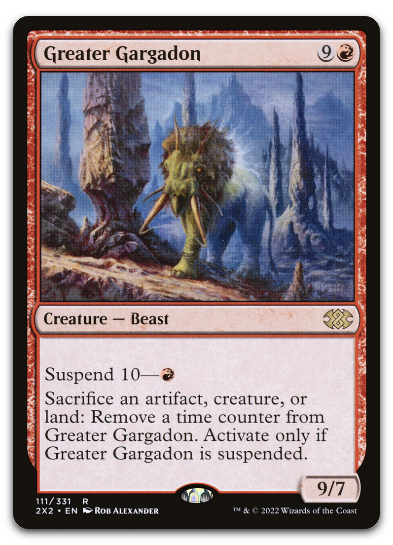 Greater Gargadon (Double Masters 2022)