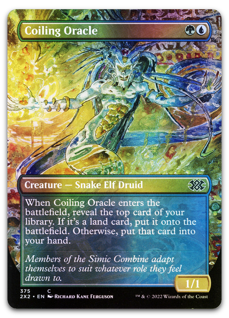 Coiling Oracle (Borderless) (Double Masters 2022)