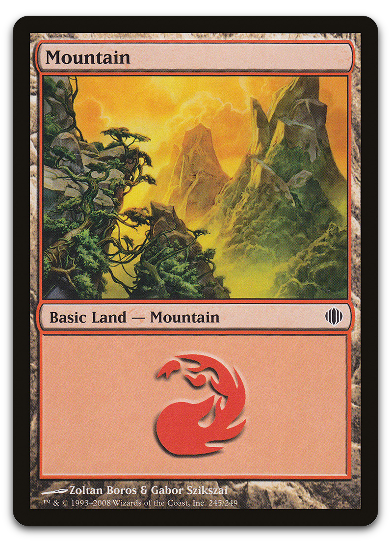 Mountain (245) (Shards of Alara)