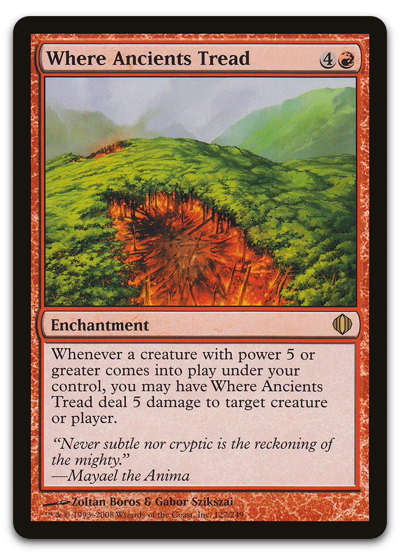 Where Ancients Tread (Shards of Alara)