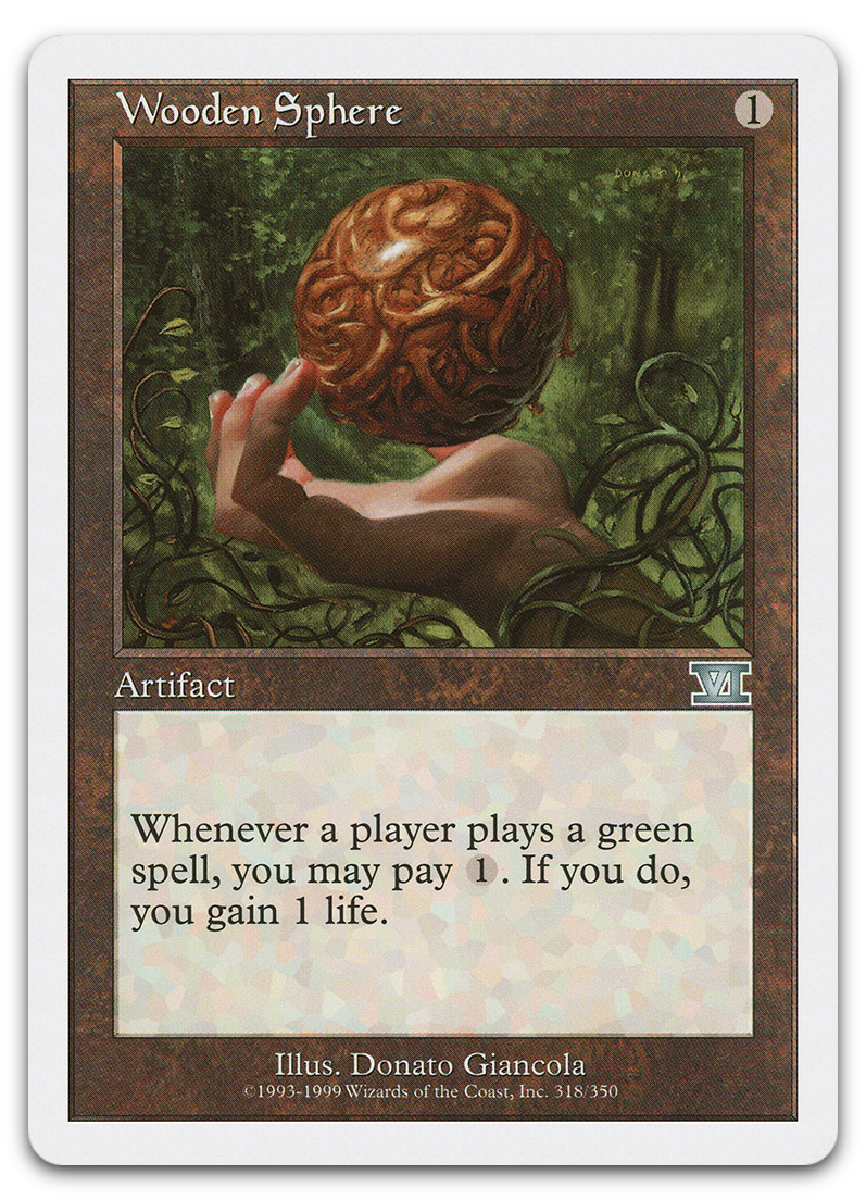 Wooden Sphere (Classic Sixth Edition)