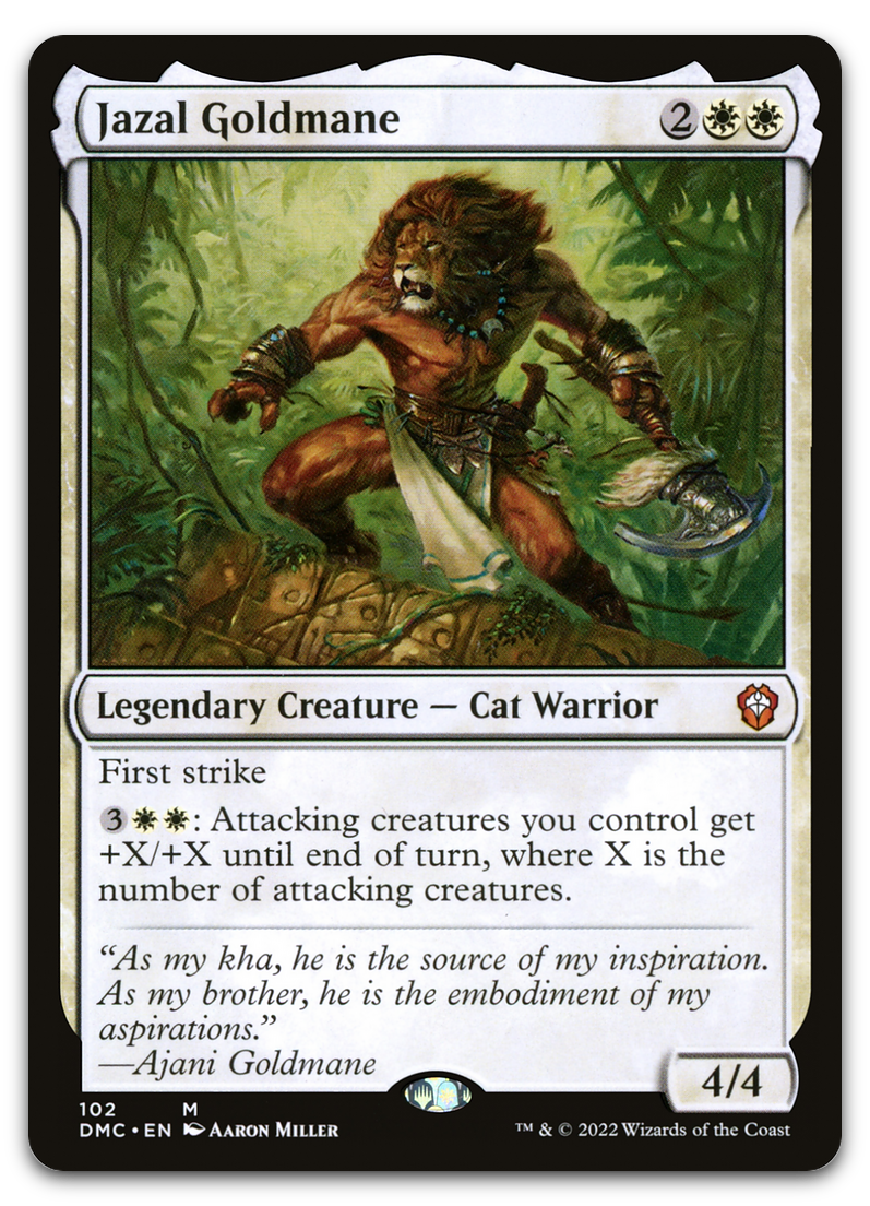 Jazal Goldmane (Commander: Dominaria United)