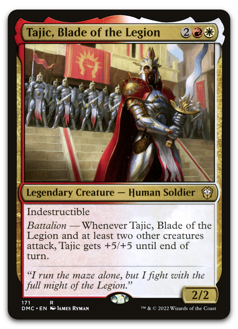 Tajic, Blade of the Legion (Commander: Dominaria United)