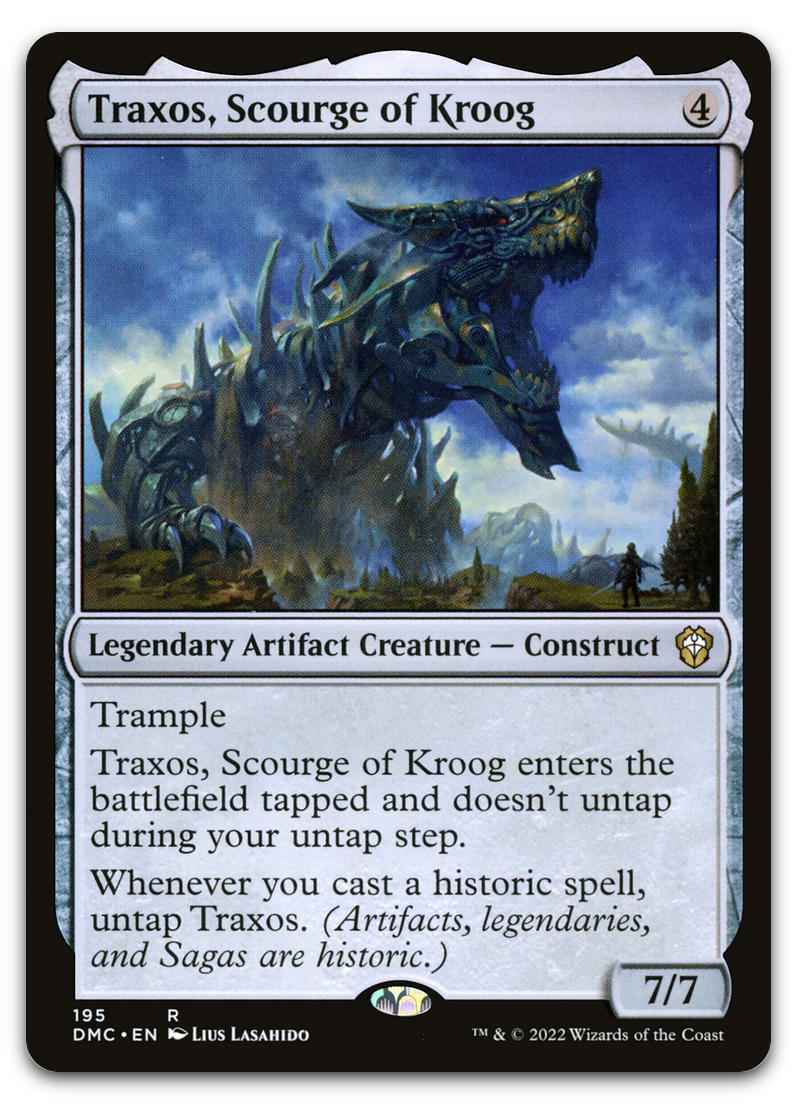 Traxos, Scourge of Kroog (Commander: Dominaria United)
