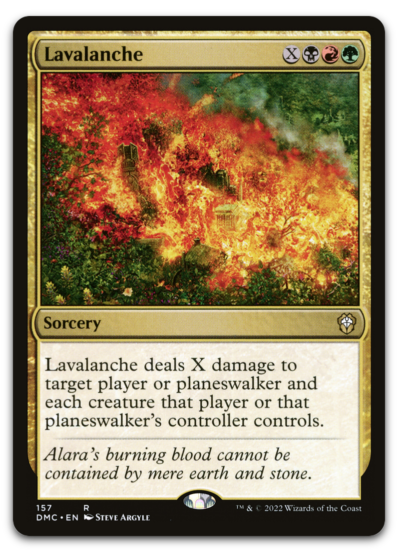 Lavalanche (Commander: Dominaria United)