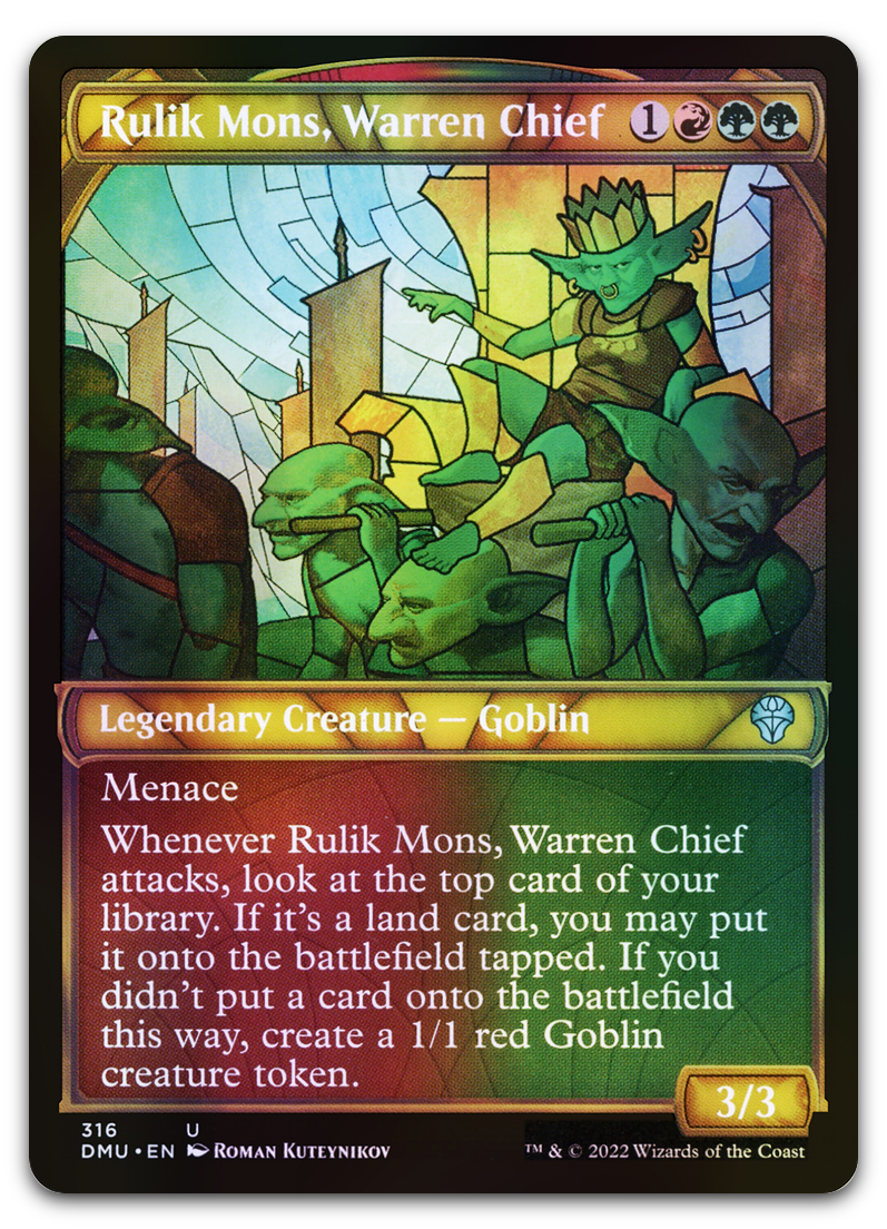 Rulik Mons, Warren Chief (Showcase) (Dominaria United)