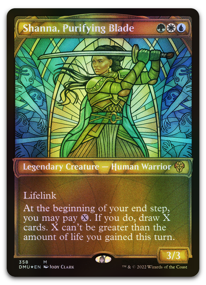 Shanna, Purifying Blade (Textured Foil) (Dominaria United)