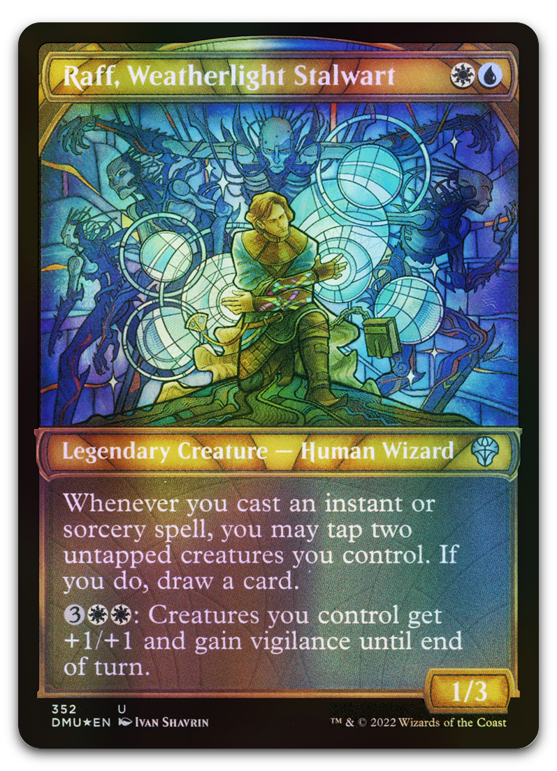 Raff, Weatherlight Stalwart (Textured Foil) (Dominaria United)