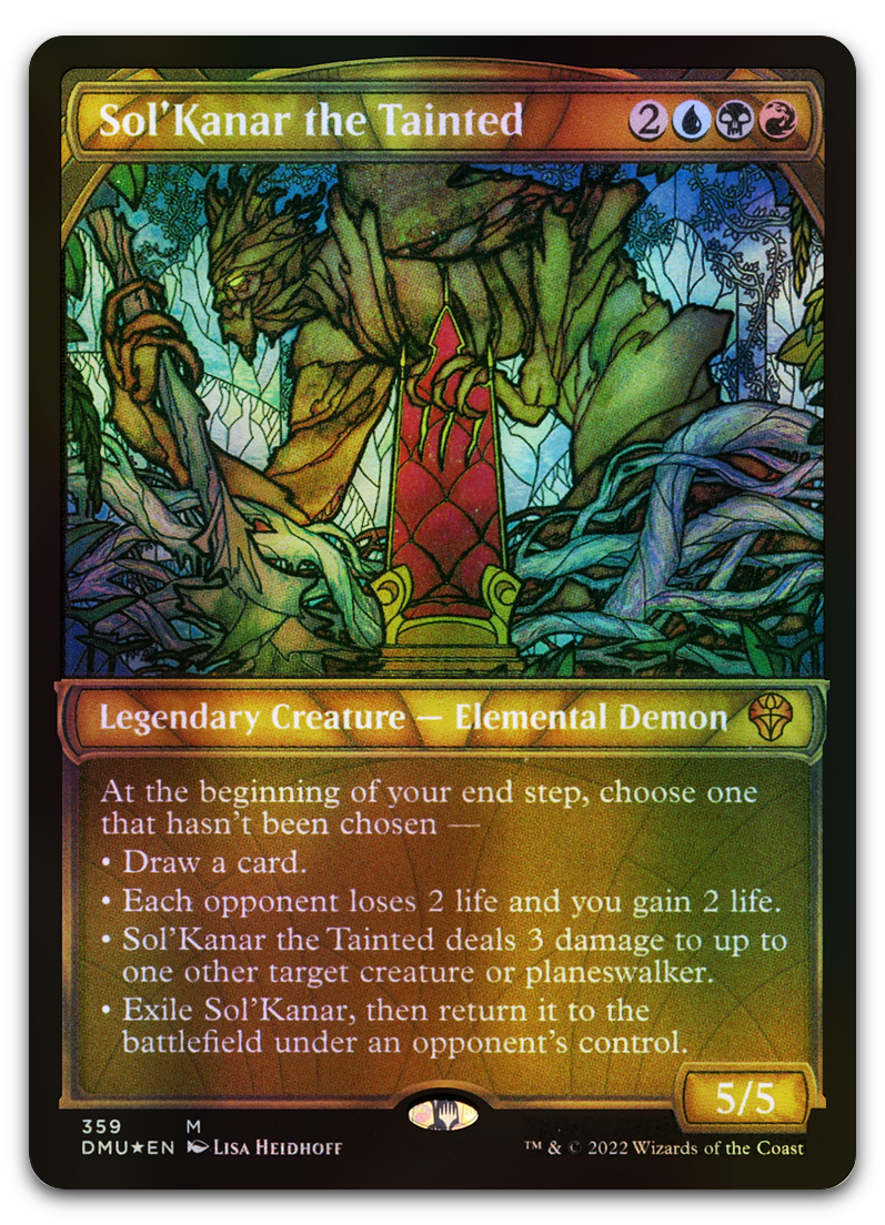 Sol'Kanar the Tainted (Textured Foil) (Dominaria United)
