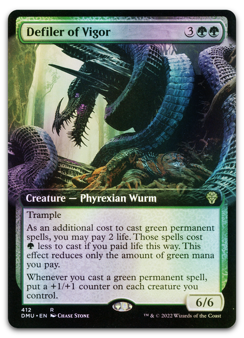 Defiler of Vigor (Extended Art) (Dominaria United)