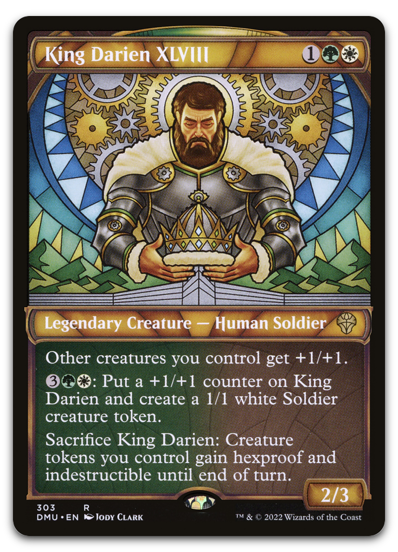 King Darien XLVIII (Showcase) (Dominaria United)