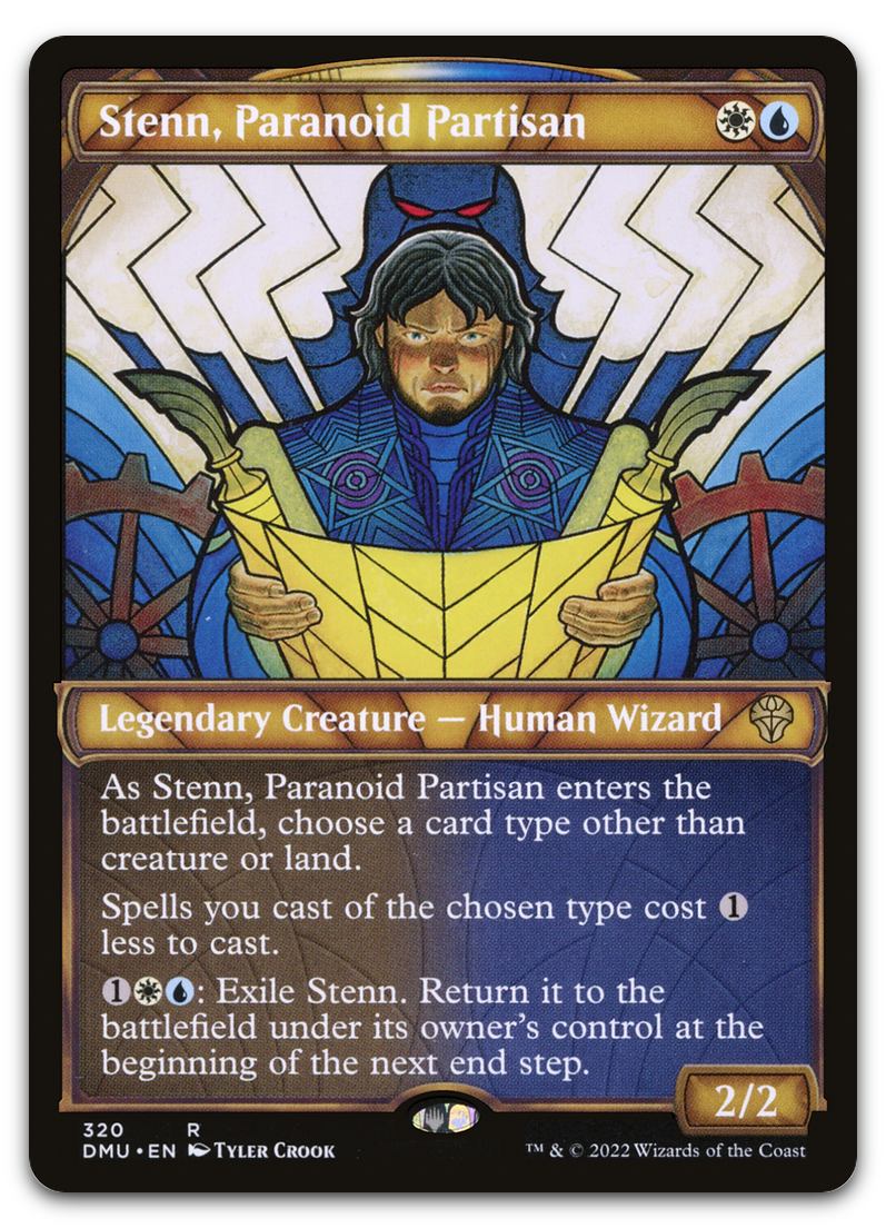 Stenn, Paranoid Partisan (Showcase) (Dominaria United)