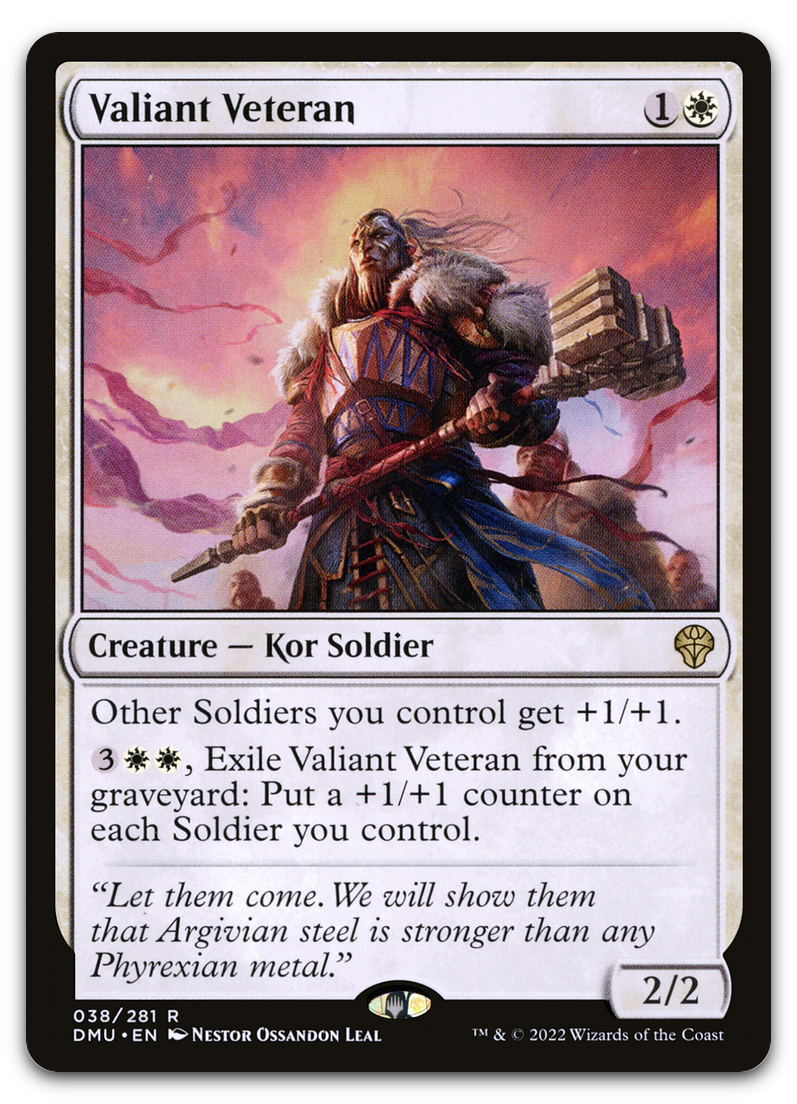 Valiant Veteran (Dominaria United)