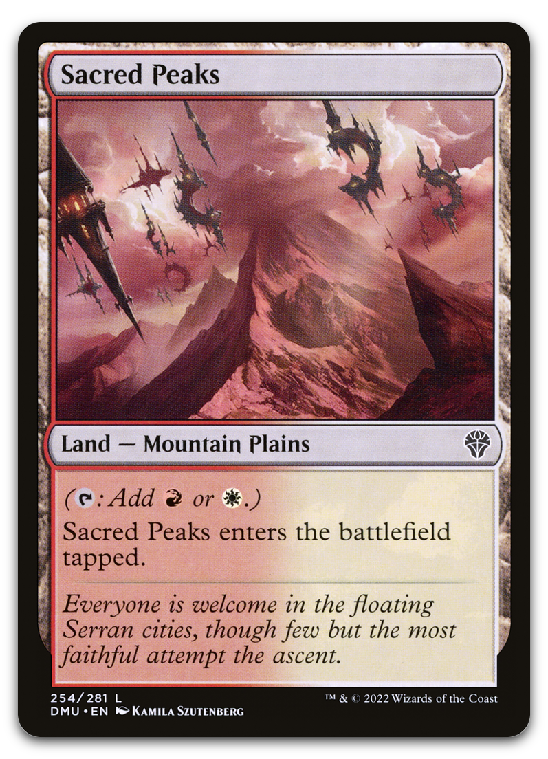 Sacred Peaks (Dominaria United)