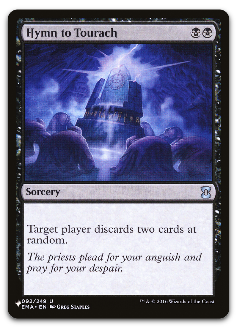 Hymn to Tourach (The List Reprints)