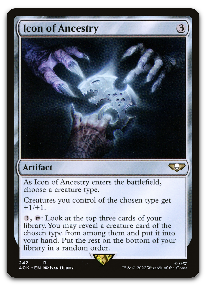 Icon of Ancestry (Universes Beyond: Warhammer 40,000)