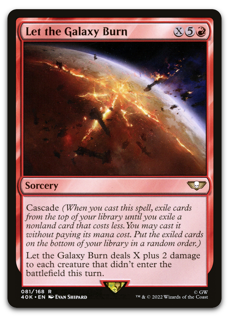 Let the Galaxy Burn (Universes Beyond: Warhammer 40,000)