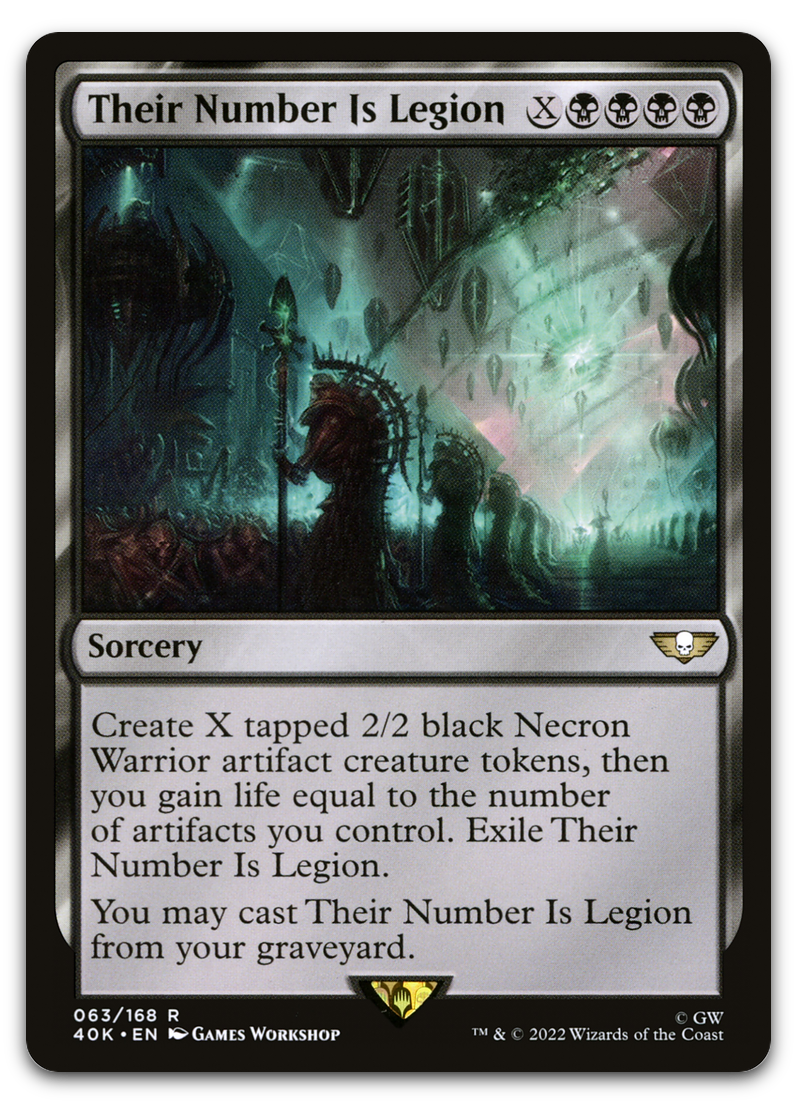 Their Number Is Legion (Universes Beyond: Warhammer 40,000)
