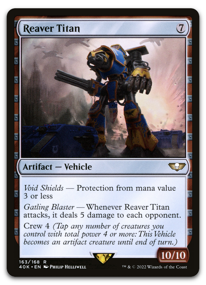Reaver Titan (Universes Beyond: Warhammer 40,000)